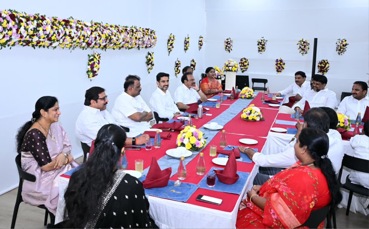 No Politics, Just Positivity: Lokesh’s Lively Dinner Meet